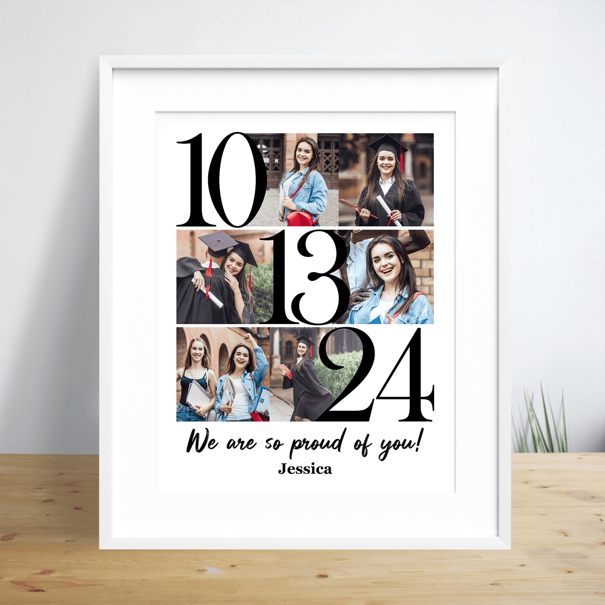 GeckoCustom Custom Photo We Are So Proud Of You Graduation Picture Frame TA29 890559