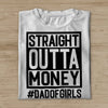 GeckoCustom Dad Of Girl Family T-shirt, HN590
