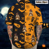 GeckoCustom Dog Cat Clipart Halloween Man Hawaiian Shirt K228 HN590