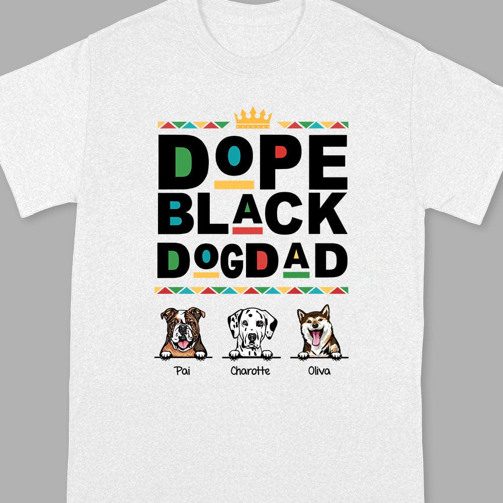 GeckoCustom Dope Black Dog Dad TA29 889505