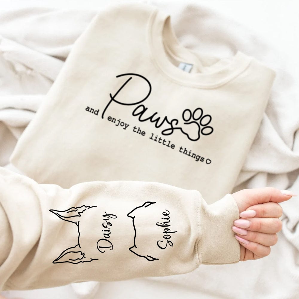 GeckoCustom Enjoy The Little Things Dog Shirt Personalized Gift DA199 890289