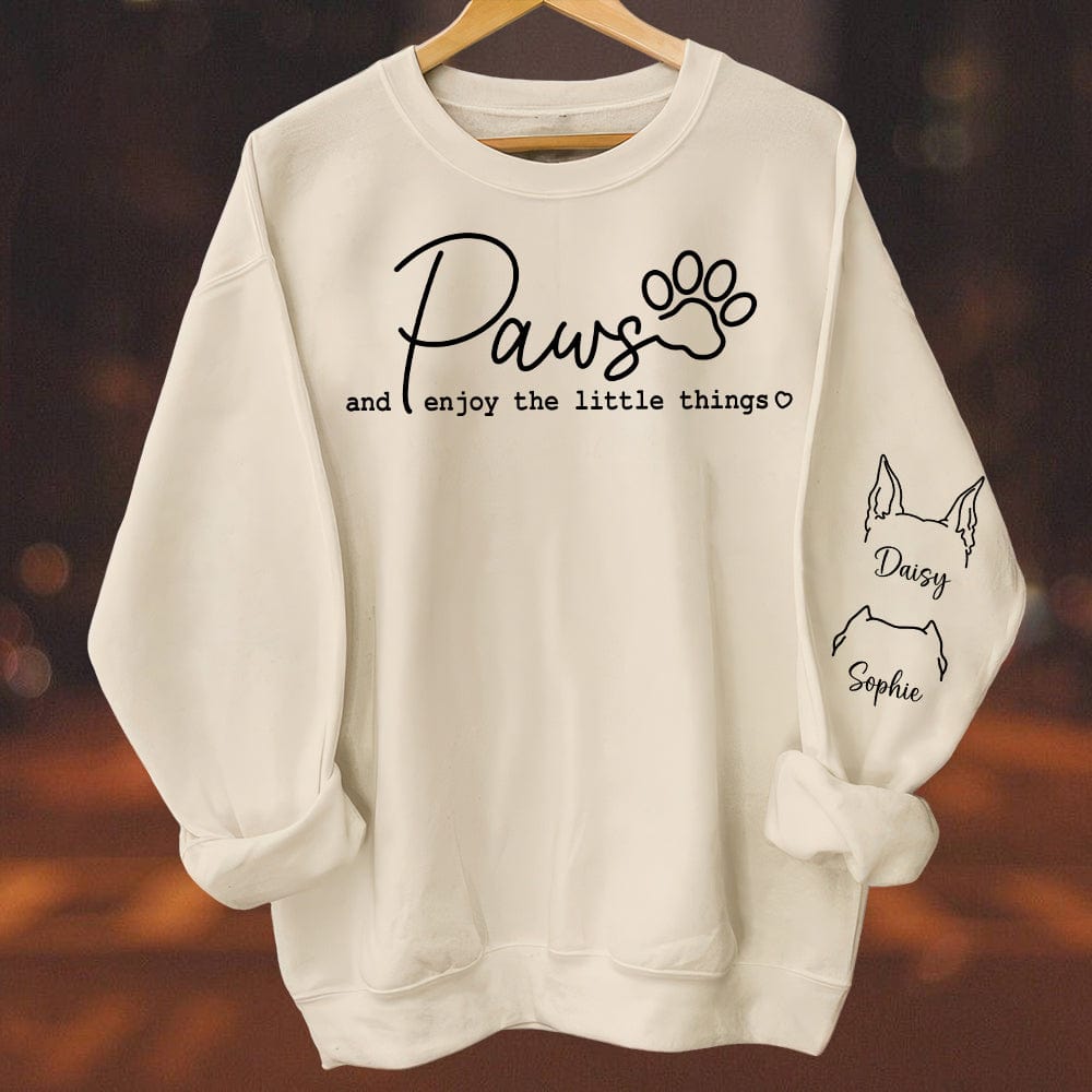 GeckoCustom Enjoy The Little Things Dog Shirt Personalized Gift DA199 890289