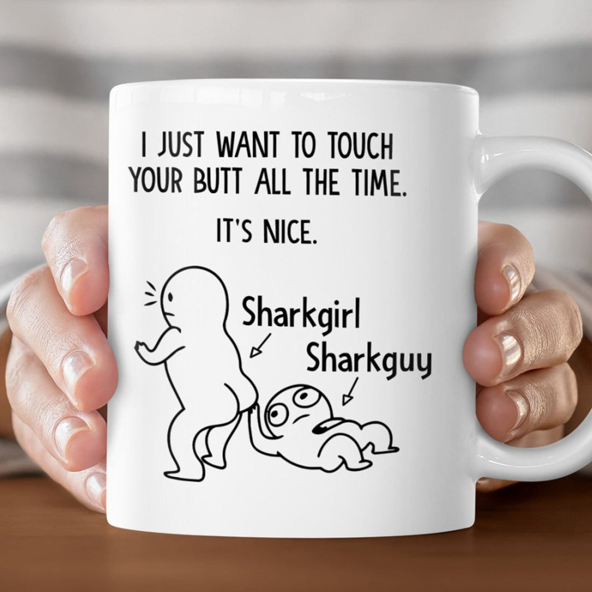 GeckoCustom Funny Custom Mug For Girlfriend or Wife Funny Christmas Mug H567 15oz