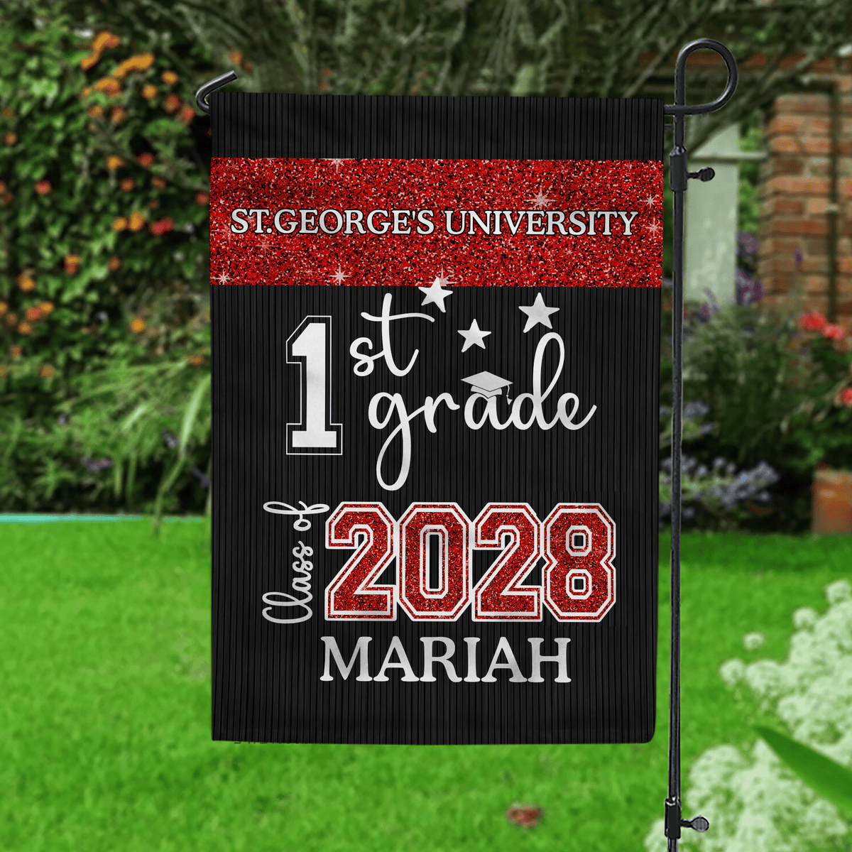 GeckoCustom Graduation Garden Flag, Senior 2025, Best Gift Idea Party Flag HN590 HA75 891884