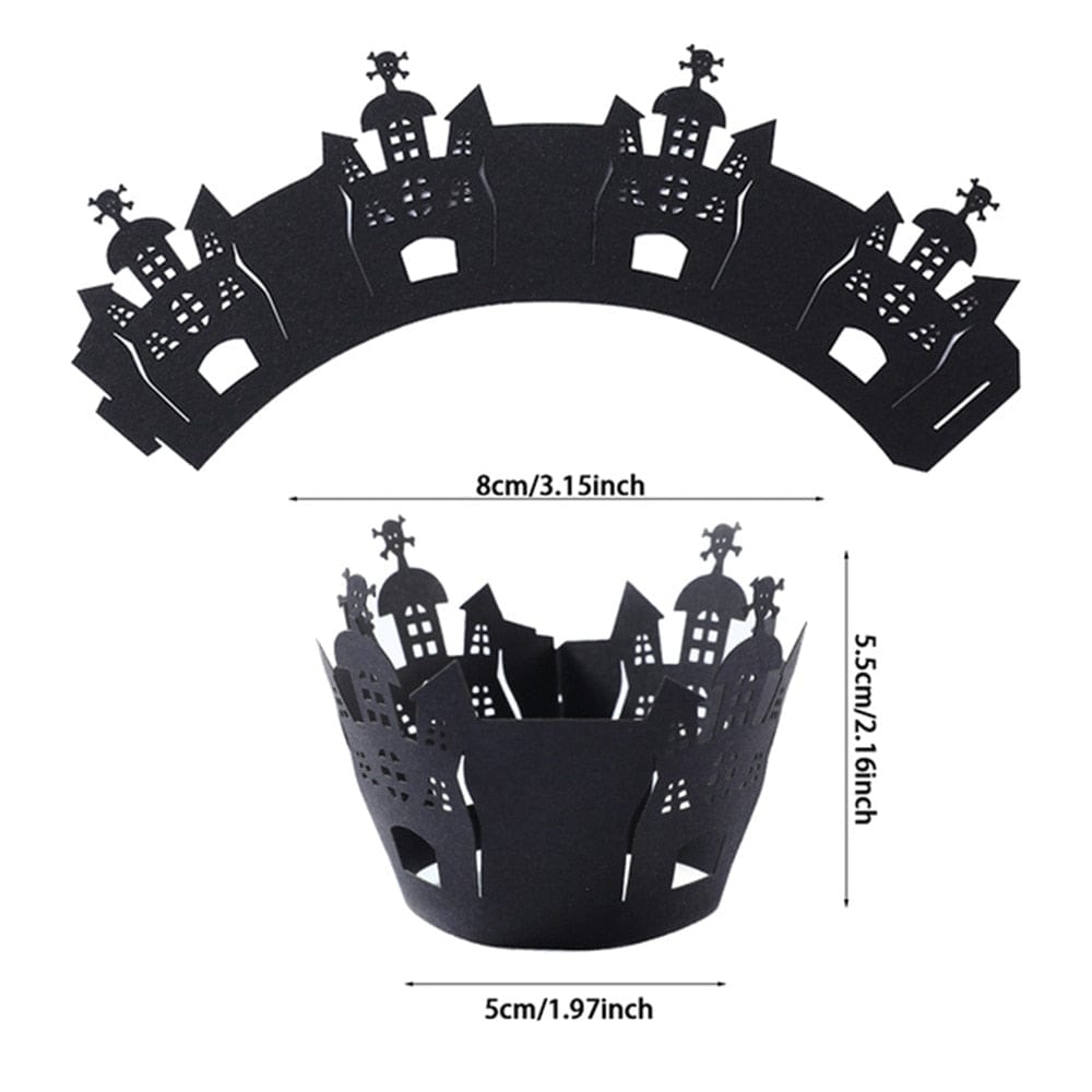 GeckoCustom Halloween Bat Table Runner Black Spider Web Lace Tablecloth Fireplace Curtain for Halloween Party Decoration Horror House Props as picture 11