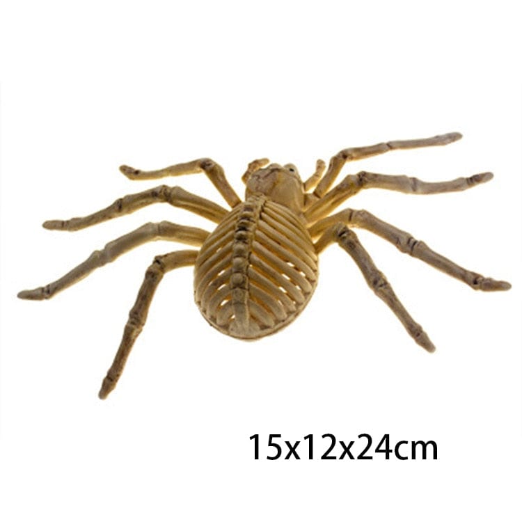 GeckoCustom Halloween Horror Bats Skeleton Mouse Scorpion Lizard Bone Creepy Halloween Party Decoration Spider / as picture