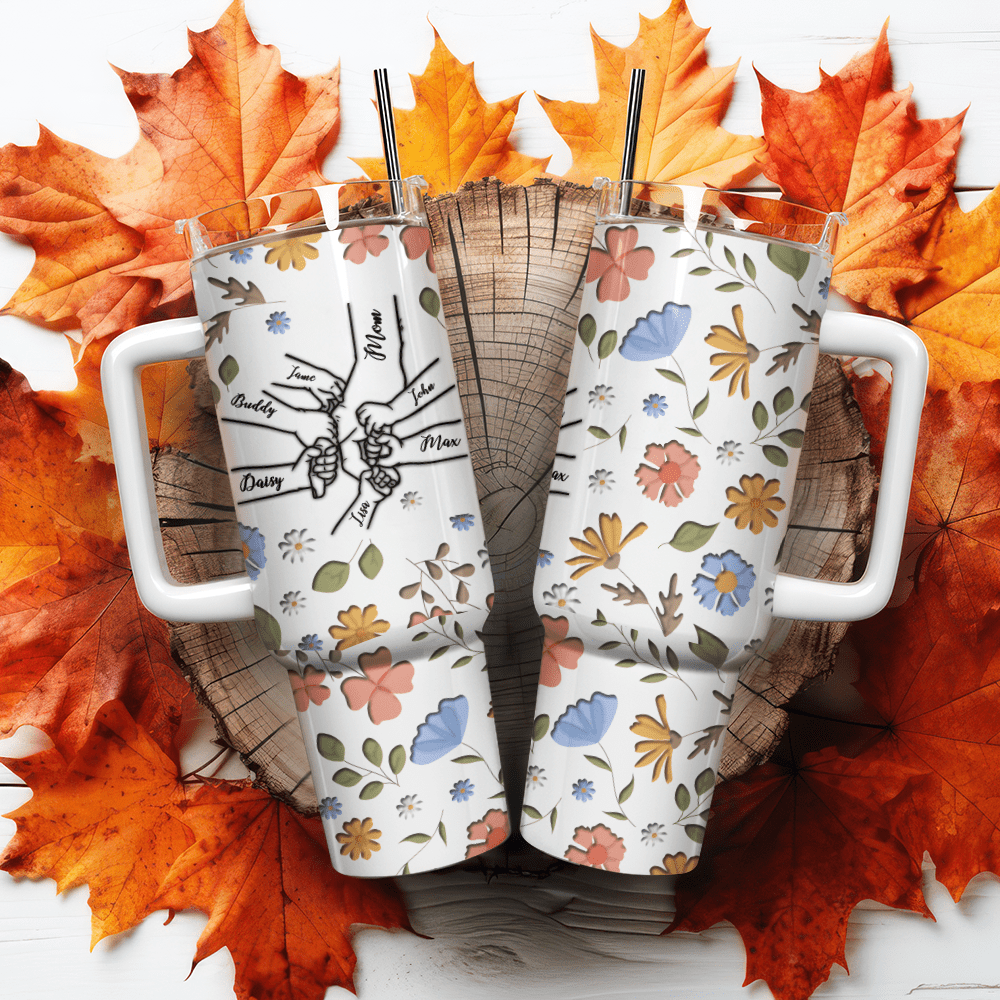 GeckoCustom Hand In Hand I Will Always Protect You Tumbler 40oz TH10 890837