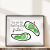 GeckoCustom Happy Father's Day You Are The Best Pop Pop DIY Footprint Art Picture Frame HO82 890600