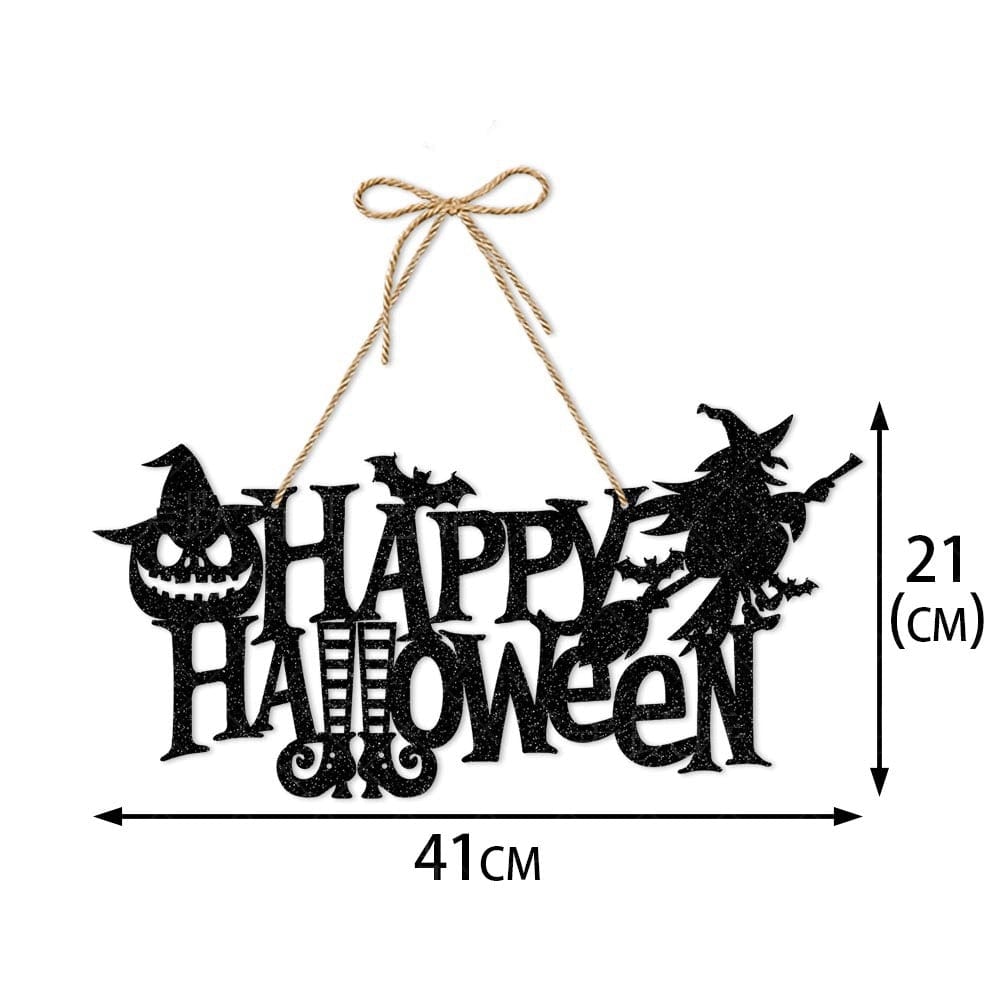 GeckoCustom Happy Halloween Ghost Festival Party Decorations Paper Pendent D