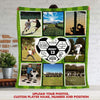 GeckoCustom I Am Strong Obsessed Brave Soccer Player Blanket HN590 VPL Cozy Plush Fleece Blanket 50x60 Inches