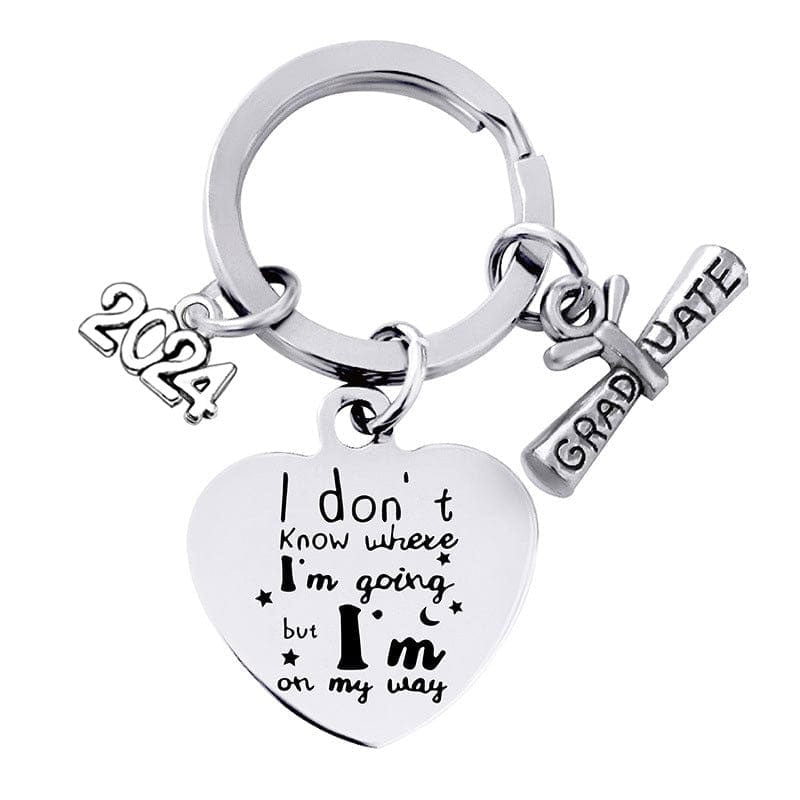 GeckoCustom I Graduation Metal Keychain T286 HN590 2023GKYC014