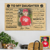 GeckoCustom I Hope You Believe In Yourself Personalized Baseball Softball Photo Print Canvas C596 12"x8"