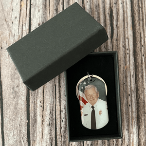 GeckoCustom I'll Hold You In My heart Until I Can Hold You In Heaven Memorial Family Keychain With Gift Box / Pack 1