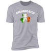 GeckoCustom IRISH TEMPLATE SHIRT Premium Tee / Heather Grey / X-Small