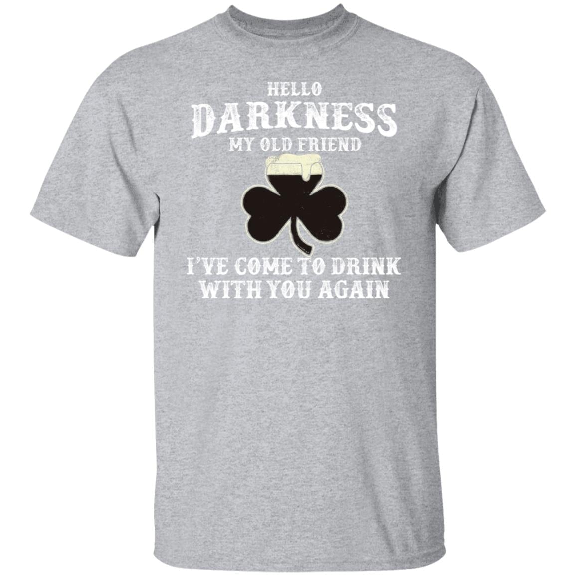 GeckoCustom IRISH TEMPLATE SHIRT Basic Tee / Sport Grey / S