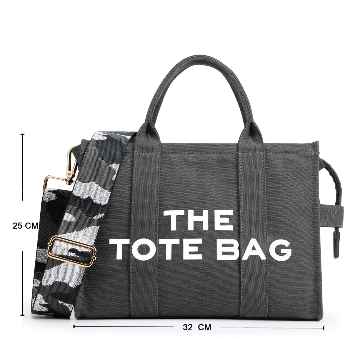 GeckoCustom KALIDI Canvas Tote Bag Casual CanvasLarge Capacity Women Shoulder Purse For Female Crossbody Bags Handbags Big Shopper Bag grey C / China