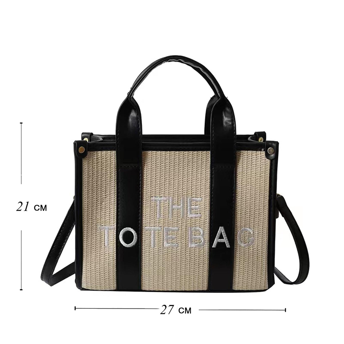 GeckoCustom KALIDI Canvas Tote Bag Casual CanvasLarge Capacity Women Shoulder Purse For Female Crossbody Bags Handbags Big Shopper Bag black F / China