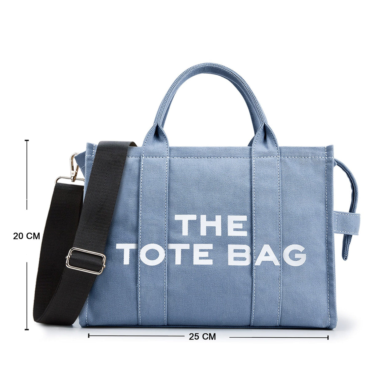 GeckoCustom KALIDI Canvas Tote Bag Casual CanvasLarge Capacity Women Shoulder Purse For Female Crossbody Bags Handbags Big Shopper Bag blue  Mini / China