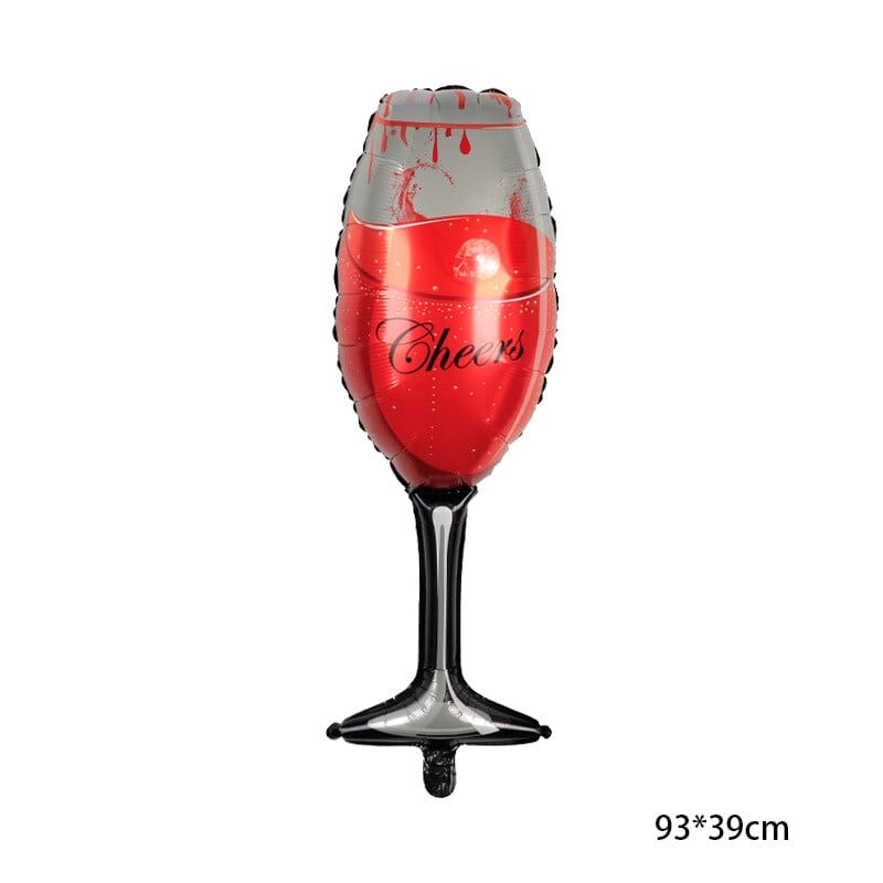 GeckoCustom Large Inflatable Ghost Tree Pumpkin Witch Balloons Halloween Spider Bat Mummy Balloon Scary Halloween Party Decoration Kids Toy Gold / Other