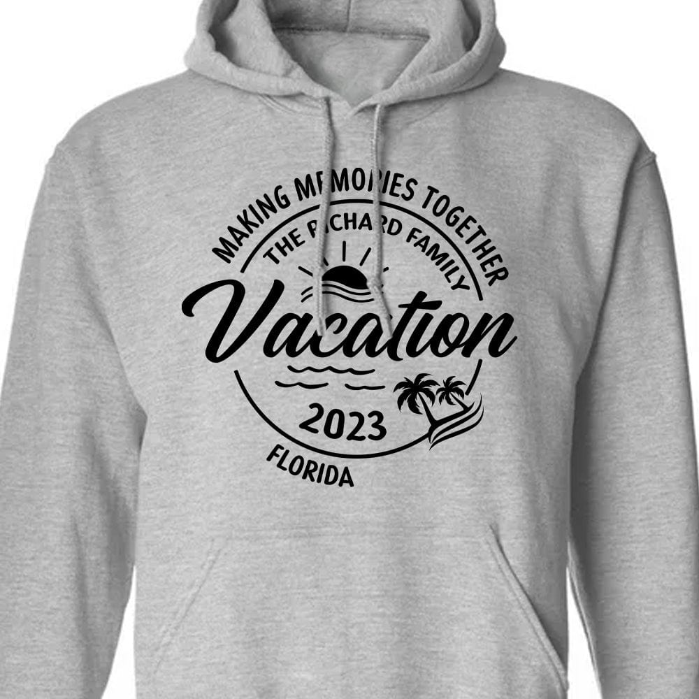 GeckoCustom Making Memories Together Vacation 2023 Family Bright Shirt K228 889408