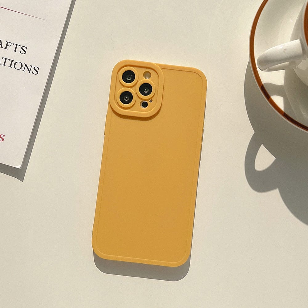 GeckoCustom Matte 12 styles soft silicone ins jane phone case for iphone 8 7 plus x xr xsmax 11 12 mini 14 pro max 13 promax shockproof capa