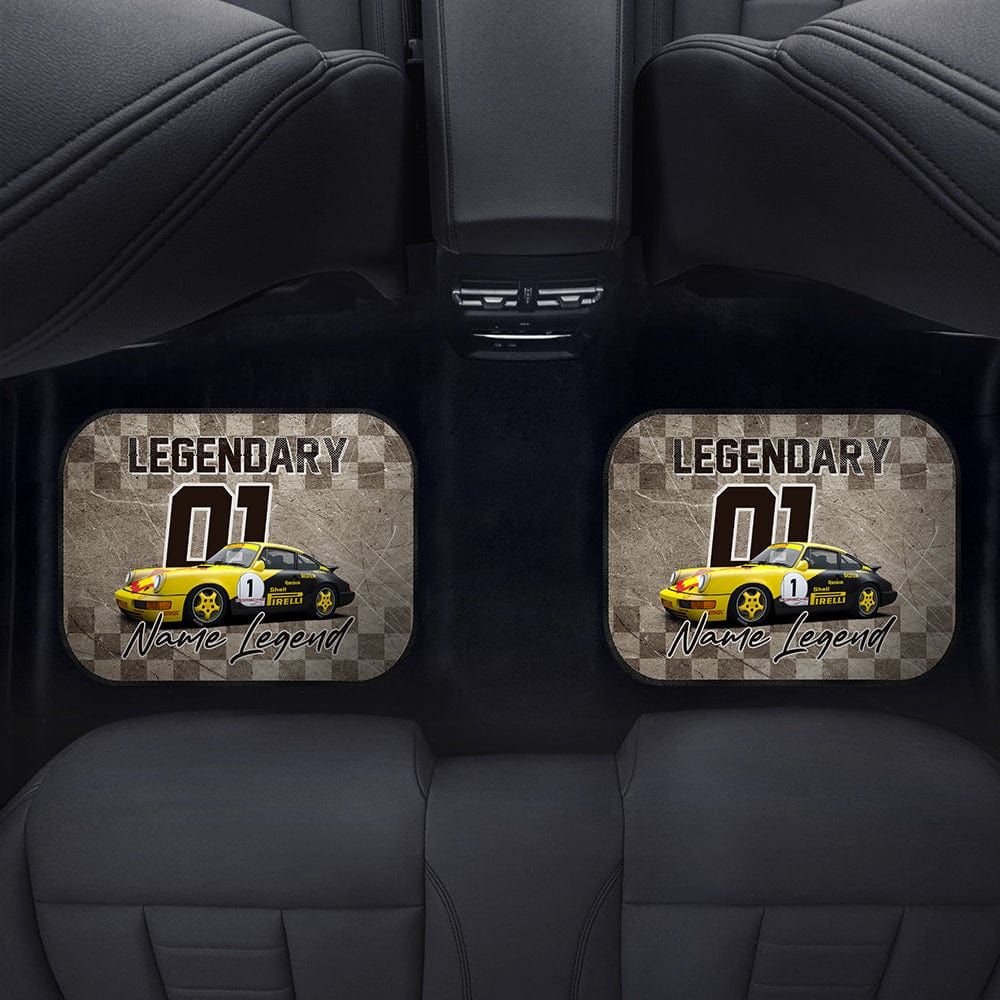 GeckoCustom Nascar Legendary Car Mats, Upload Photo Car, HN590