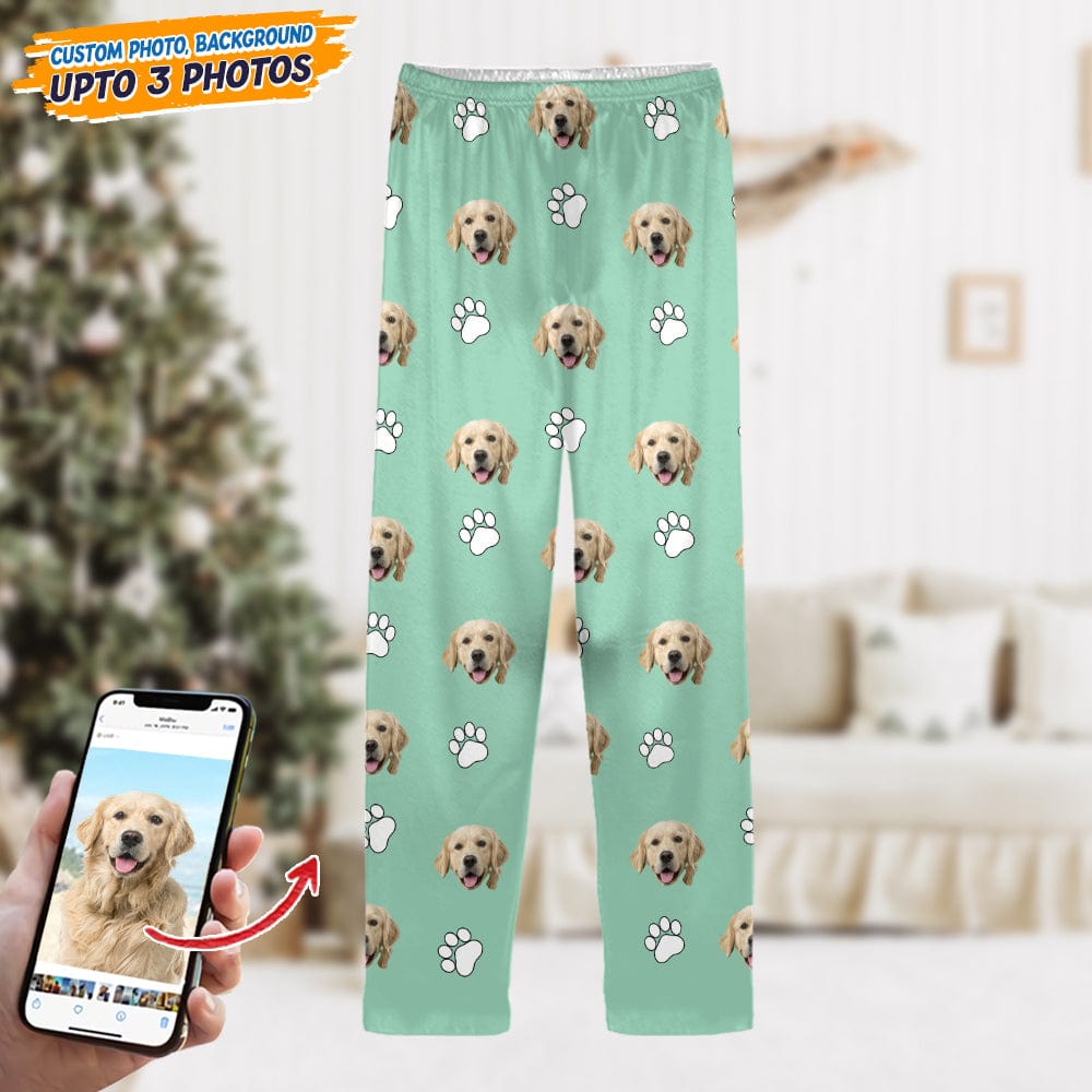 GeckoCustom Pajamas Custom Dog Cat Photo With Icon Decoration N369 888798