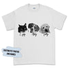 GeckoCustom Personalized Custom Dog Shirt, Custom Pet Portrait Shirt, Gift For Dog Lover