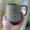 GeckoCustom Personalized Gift Handwritten Chritsmas Quote Printed Pottery Mug - Perfect for Family, Bestie LM32 891953