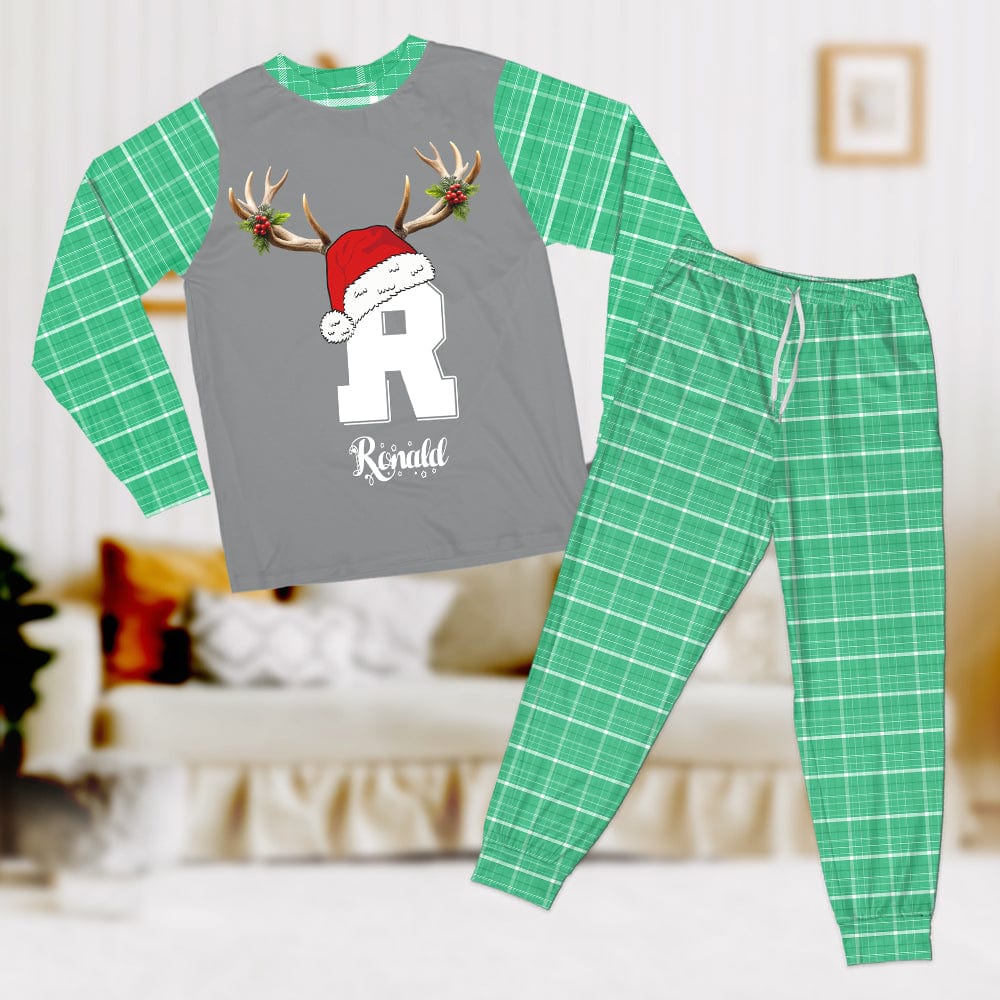 GeckoCustom Personalized Name Christmas Family Sleepwear Personalized Gift N304 HO82 893066