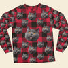 GeckoCustom Personalized Pet Photo Family For Cat Lovers Pajamas N304 889732 Only Shirt / S