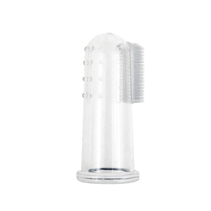 GeckoCustom Pet Silicone Finger Cots Toothbrush Cats Dogs Brushing dog accessories Pet Teeth Oral Cleaning Products In Addition  Perros