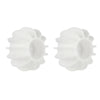 2PCS White
