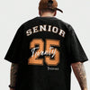 GeckoCustom Senior 2025 Personalized Custom Backside Shirt C394