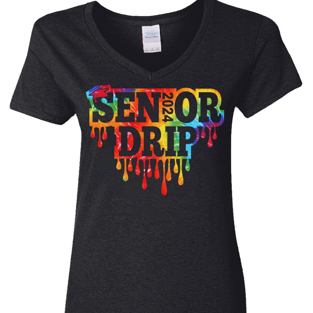 GeckoCustom Senior Drip Class of 2024 Graduation Shirt