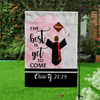 GeckoCustom The Best Is Yet To Come Garden Flag Class of - Girl Version, Senior Gift, Graduation Day HN590 HA75 891882