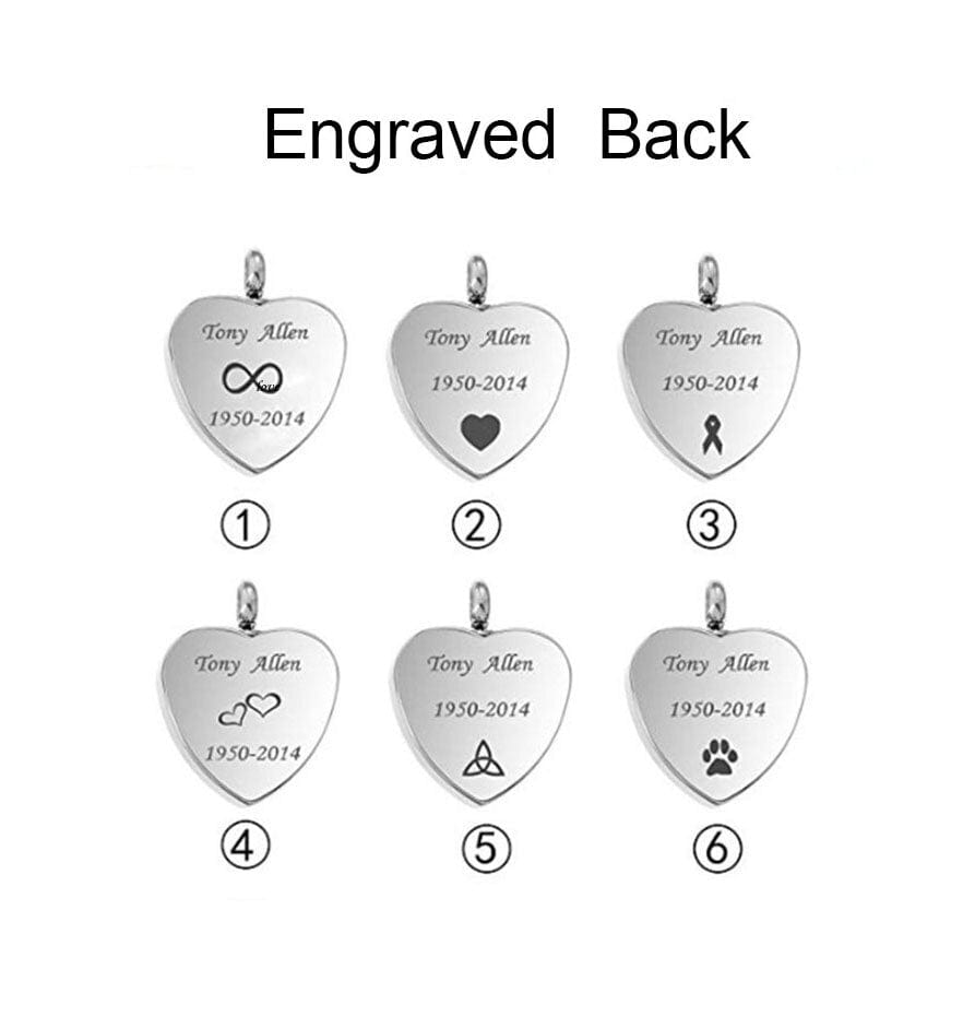 GeckoCustom Unisex Stainless Steel Pet,Dog/Cat Jewelry Paw Print Cremation Jewelry Ashes Holder Pet Memorial Urn Necklace For Memory