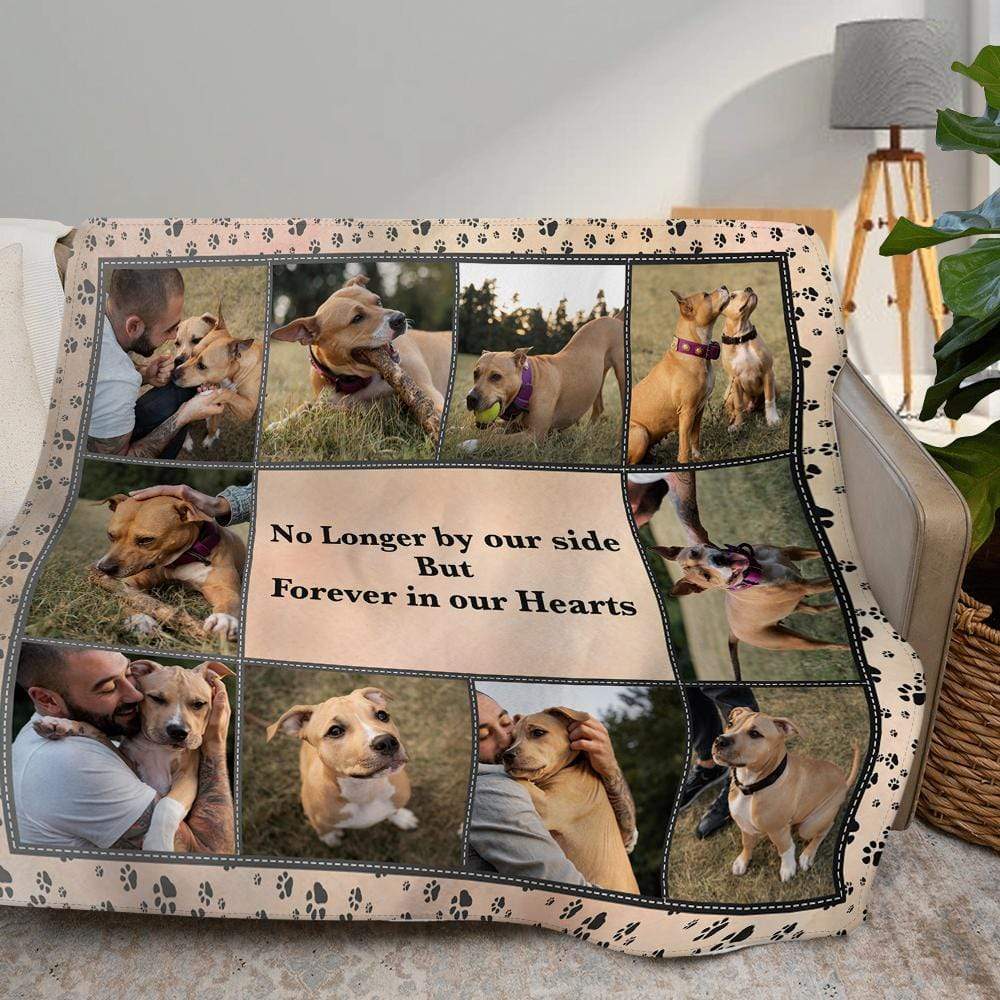 GeckoCustom Upload Photo, Custom Quotes Blanket For Dog, Cat Lovers, HN590 VPS Cozy Plush Fleece 30 x 40 Inches (baby size)