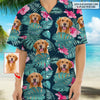 GeckoCustom Upload Photo Portrait Dog Hawaiian Shirt N369 888280