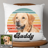GeckoCustom Vintage Retro Photo Custom Throw Pillow 14"x14" / Pack 1