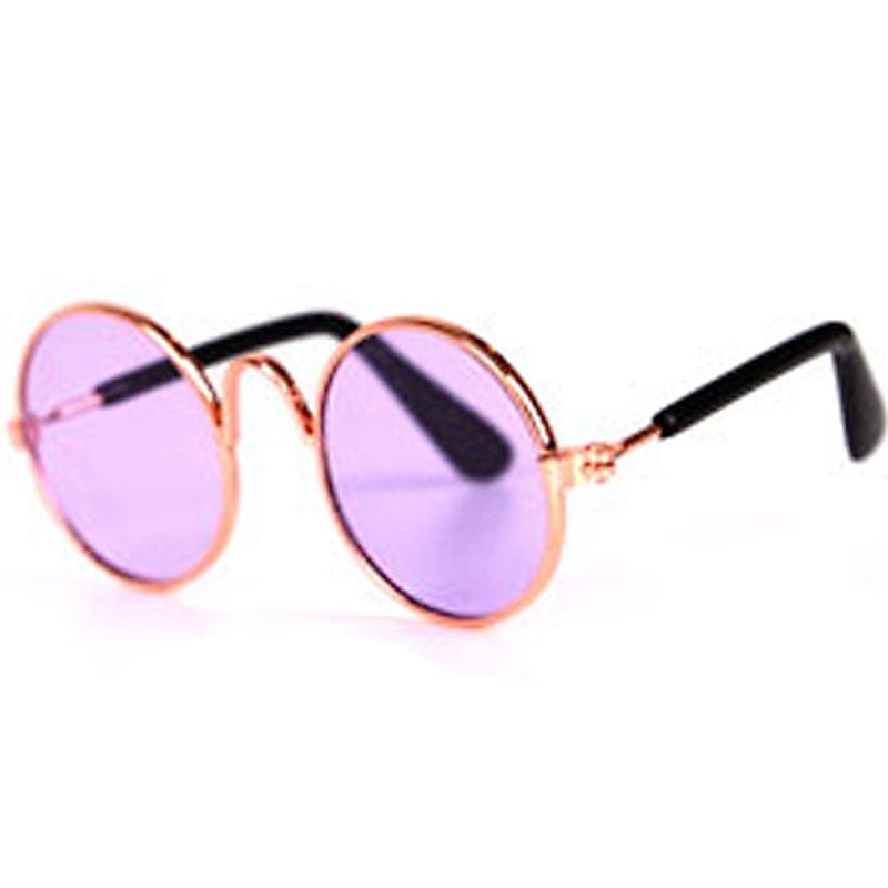 GeckoCustom Western Cowboy Halloween Dog Cat Costume Purple / S