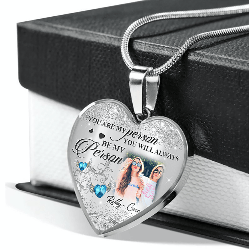 GeckoCustom You Are My Person You Will Always Necklace Bestie HN590