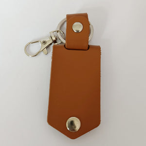 GeckoCustom You Will Always Have A Special Place In My Heart Family Vintage Leather Photo Keychain