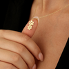 Custom Dog Name Paw Necklace For Dog Lover TH10 896889