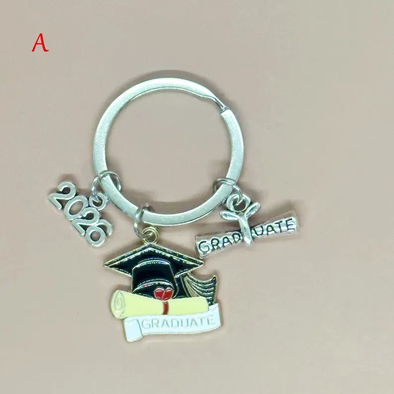 Personalized 2026 Graduation Metal Keychain, Gift for Graduates HO82 901530