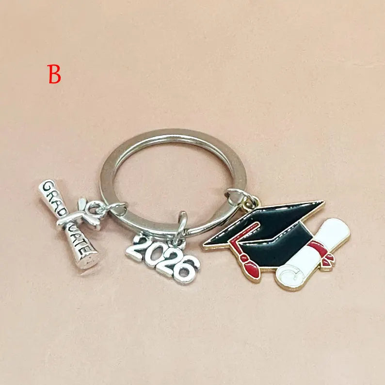 Personalized 2026 Graduation Metal Keychain, Gift for Graduates HO82 901530