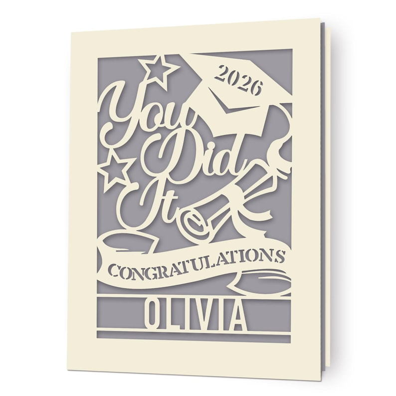 Personalized Graduation Cards for Graduates Students Friends Congratulation Class of 2026 Greeting Card TH10 169099