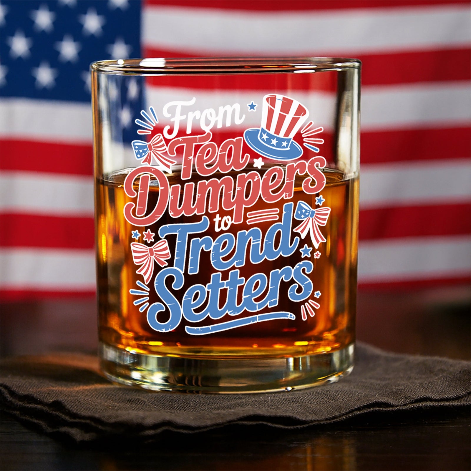 USA 250th Anniversary 250 Years of Freedom America Whiskey Glass HO82 894488