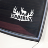 Custom Name Hunting Car Window Decal Sticker CH07 910310