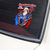 Personalized Name Proud American Nurse 250th Anniversary Car Window Decal Sticker LM32 899041